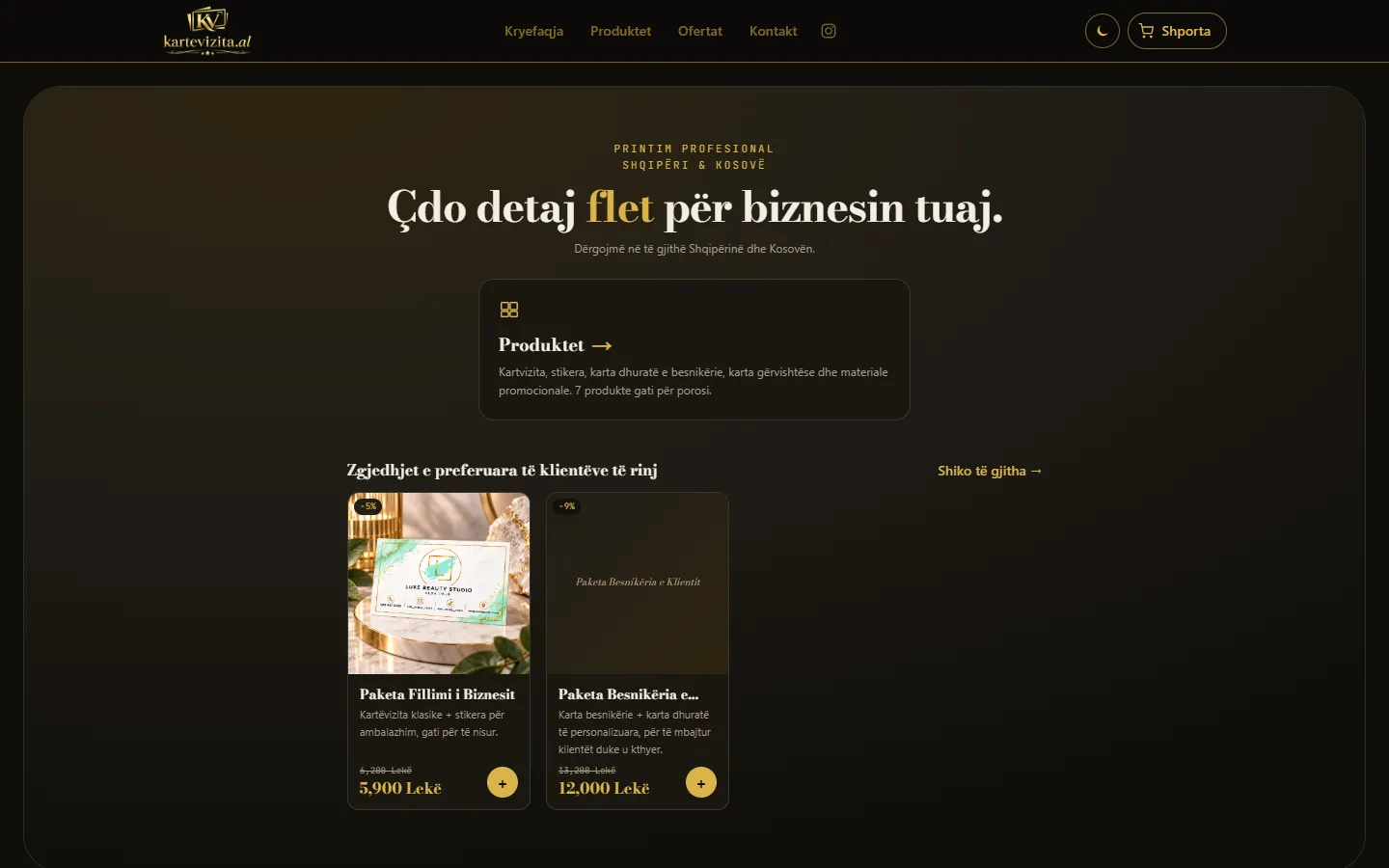 Kartevizita su computer